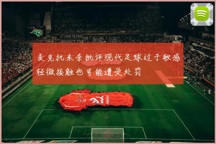 麦克托米奈批评现代足球过于敏感轻微接触也可能遭受处罚